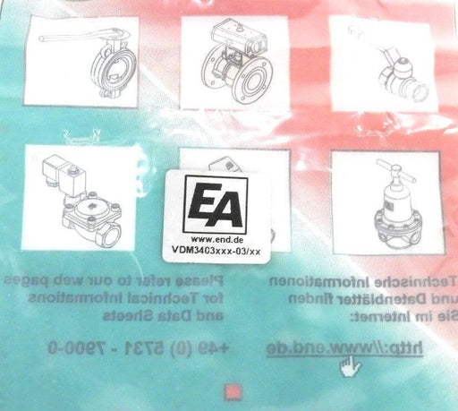 NEW END AUTOMATION VDM3403XXX-03/XX SEAL KIT VDM3403XXX03XX