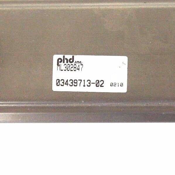 PHD ML302847 ROTARY ACTUATOR CYLINDER 03439713-02 W/ SMC FLOW VALVES