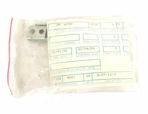 LOT OF 6 NEW EATON CUTLER HAMMER 79-6720 ACCESSORY BRACKETS 796720