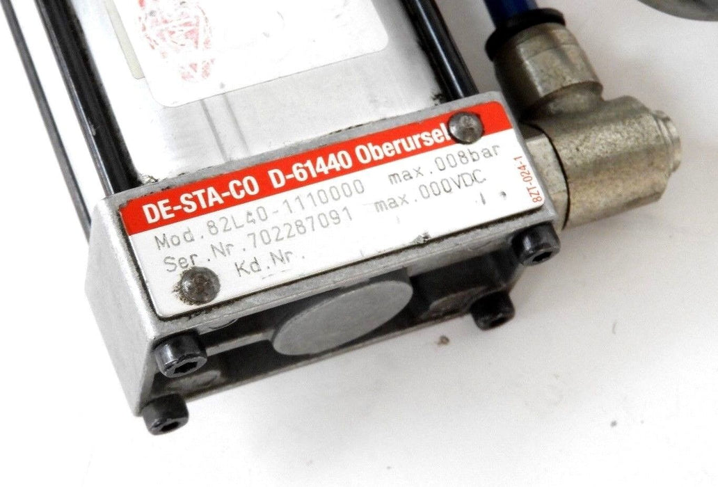 DE-STA-CO 82L40-112B800 PNEUMATIC POWER CLAMP 82L40-1110000
