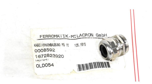 BAG OF 5 FERROMATIK-MILACRON 008592 CABLE CONNECTORS PG 16, 105.1615, 1672823920