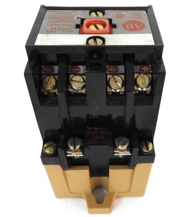 ALLEN BRADLEY 700-PK400A1 MASTER CONTROL AC RELAY SER. B 700PK400A1, 115-120V