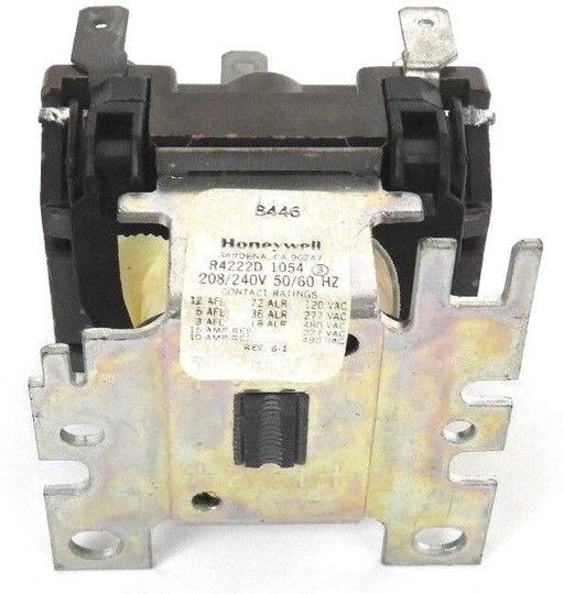 HONEYWELL R4222D 1054 RELAY 208/240V 50/60 HZ