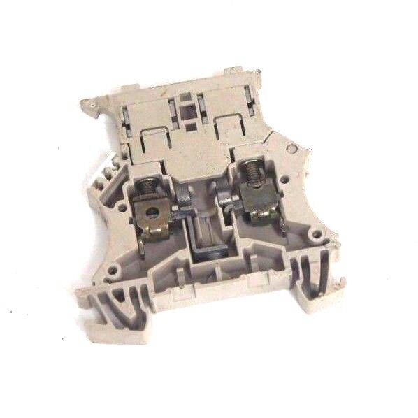 LOT OF 36 WEIDMULLER WSI 6 FUSIBLE TERMINAL BLOCKS 2 MISSING FUSE HOLDERS WSI6