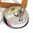 NIB ASHCROFT 35-1009-SWL-02B-200#-XFF GLYCERIN PRESSURE GAUGE  0-200PSI 3 1/2"