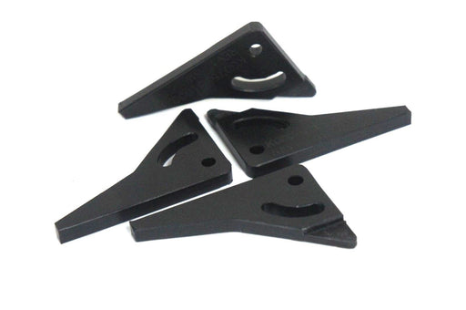 LOT OF 4 NEW GENERIC K0075831000 REV. 1 ATTACHMENTS TRAY CARRIER BLACK PLASTIC