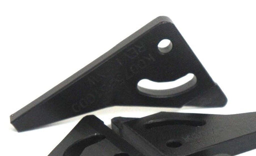 LOT OF 4 NEW GENERIC K0075831000 REV. 1 ATTACHMENTS TRAY CARRIER BLACK PLASTIC