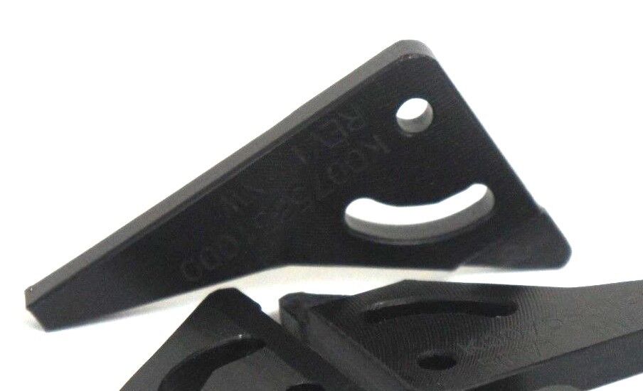 LOT OF 4 NEW GENERIC K0075831000 REV. 1 ATTACHMENTS TRAY CARRIER BLACK PLASTIC