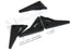 LOT OF 4 NEW GENERIC K0075831000 REV. 1 ATTACHMENTS TRAY CARRIER BLACK PLASTIC