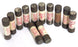LOT OF 12 FERRAZ SHAWMUT TRM1 TRI-ONIC FUSES 250VAC, 1AMP