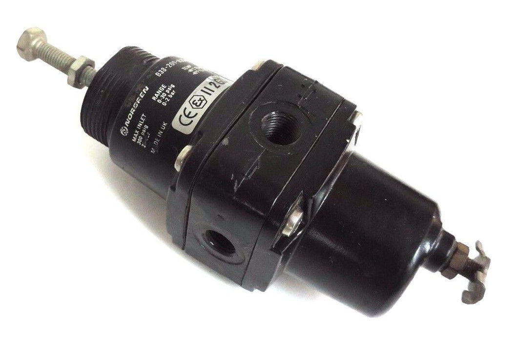 NORGREN B38-200-B2CA FILTER REGULATOR 1/4 NPT 300 PSI, B38200B2CA