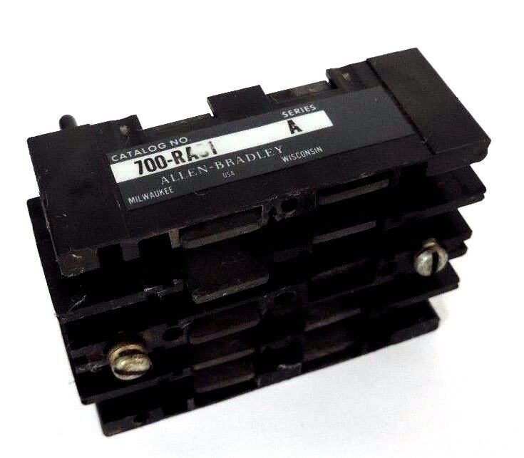 ALLEN BRADLEY 700-RA01 FRONT DECK RELAY SER. A ASSEMBLY 700RA01