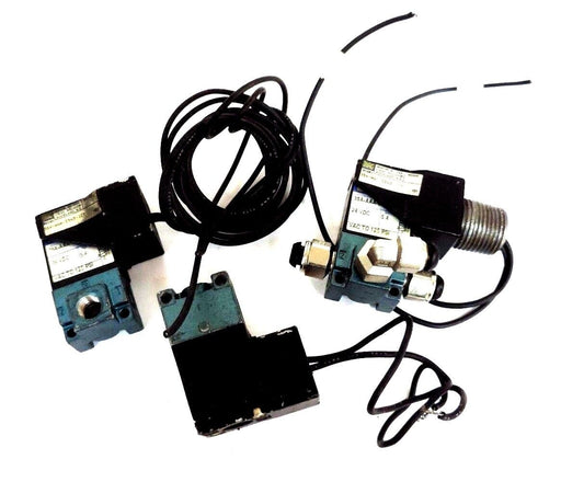 LOT OF 3 MAC VALVES 35A-AAA-DDAD-1CM SOLENOID VALVES 24VDC 5.4W