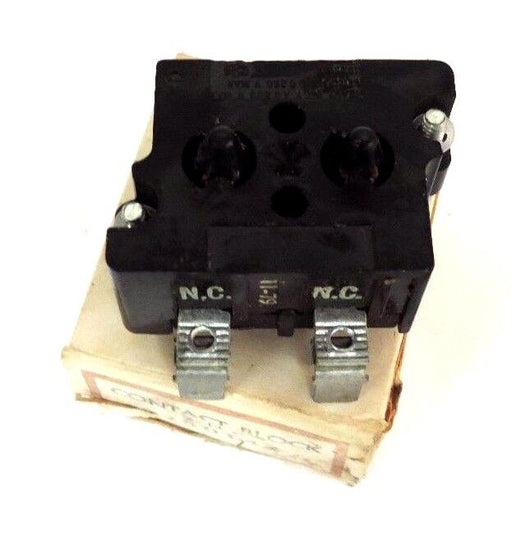 CUTLER HAMMER 10250T42 SER. A3 CONTACT BLOCK 2 N.C.