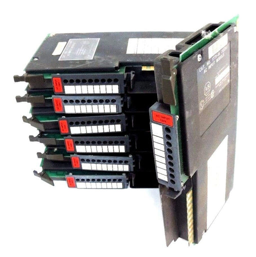 LOT OF 7 ALLEN BRADLEY 1771-IA (120V) AC INPUT MODULES 1771IA