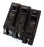 LOT OF 3 GENERAL ELECTRIC TYPE RT-693 CIRCUIT BREAKERS TYPE THQB, 1P, 20A