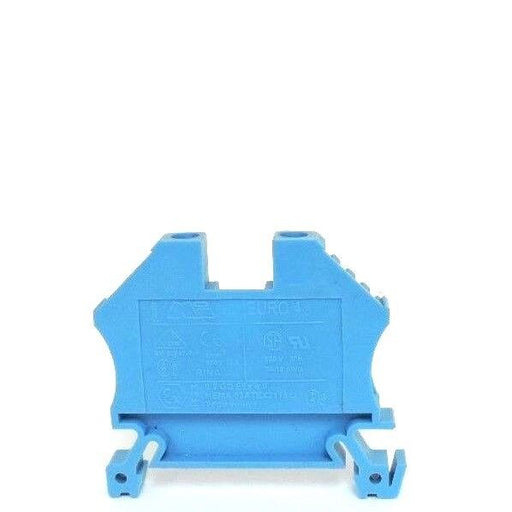 LOT OF 48 EURO 4 TERMINAL BLOCKS BLUE