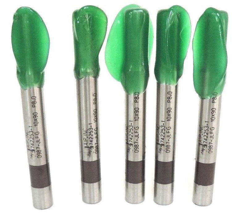 LOT OF 5 NEW AIP INC. 742253-1 PUNCHES  0987-JLFG RND 10X90 P=8.0