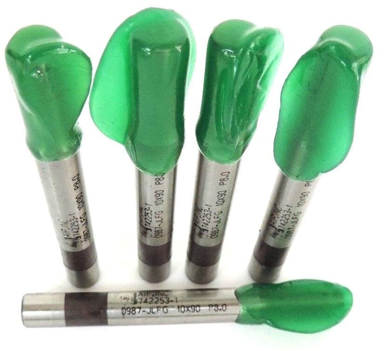 LOT OF 5 NEW AIP INC. 742253-1 PUNCHES  0987-JLFG RND 10X90 P=8.0