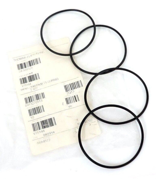 LOT OF 4 NEW THOMAS J LIPTON V75144 DESC. 144 FKM 75 O-RINGS