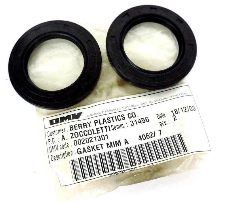LOT OF 2 NEW OMV 002021301 OIL SEAL 40X62X7