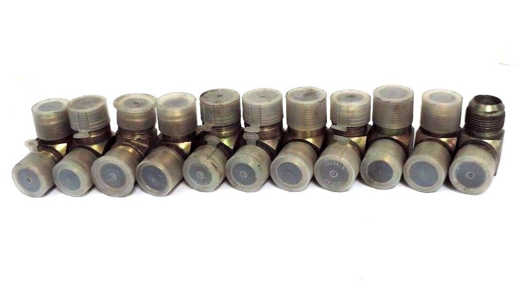 LOT OF 11 NEW EATON WEATHERHEAD 1-5/16" FLARE X 1-5/16" NPT 90 DEG ELBOWS