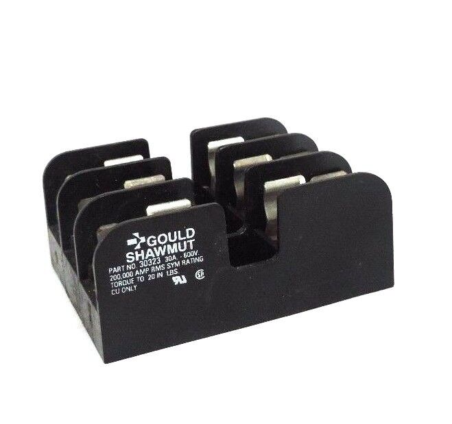 GOULD SHAWMUT 30323 FUSE BLOCK 30A, 600V