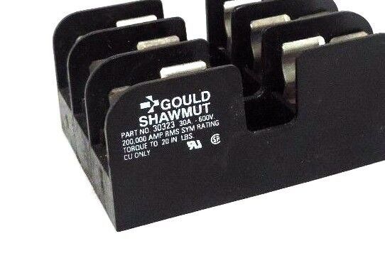 GOULD SHAWMUT 30323 FUSE BLOCK 30A, 600V