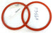 LOT OF 2 NEW GENERIC SA38187 GASKET, DRYER, HULL, 220, HULL, A0045341-060
