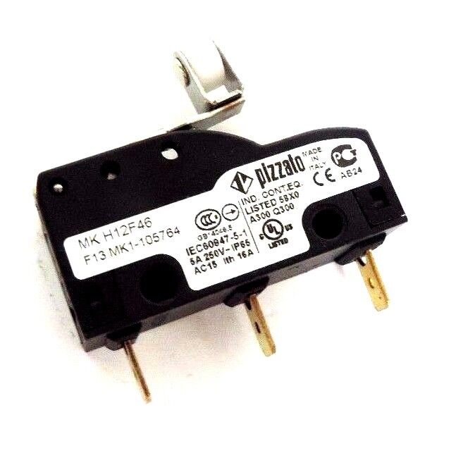 NEW PIZZATO MK H12F46 MICROSWITCH WITH VERTICAL FASTON MKH12F46, F13 MK1-105764