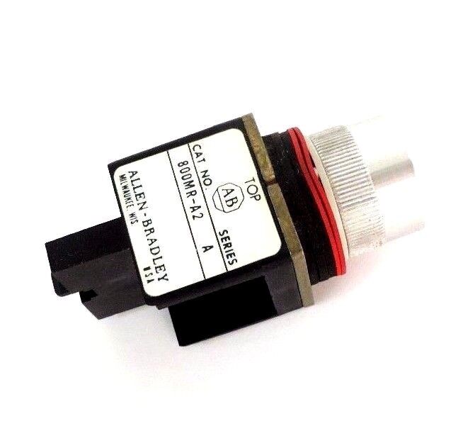 NEW ALLEN BRADLEY 800MR-A2 FLUSH HEAD PUSHBUTTON SER. A, 800MRA2