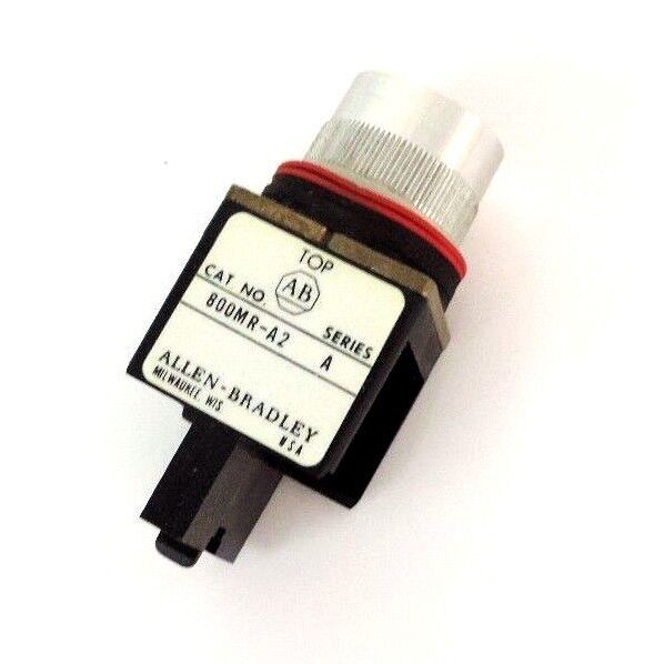 NEW ALLEN BRADLEY 800MR-A2 FLUSH HEAD PUSHBUTTON SER. A, 800MRA2