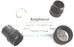 NEW AMPHENOL 97-3106A-18 CONNECTOR SHELL ONLY METAL CIRCULAR OLIVE C10830910000