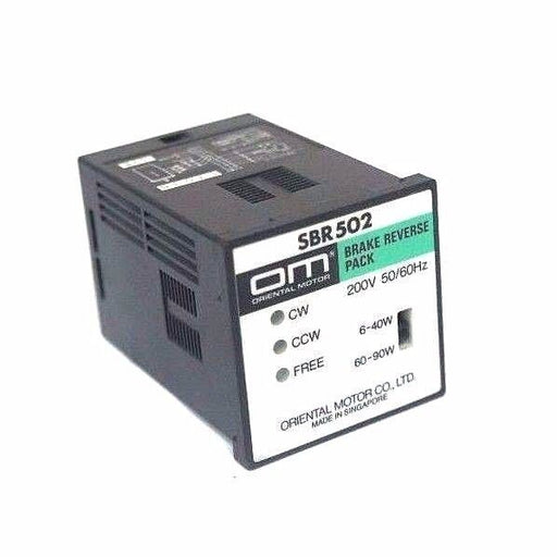 ORIENTAL MOTOR SBR502 BRAKE REVERSE PACK MOTOR CONTROLLER