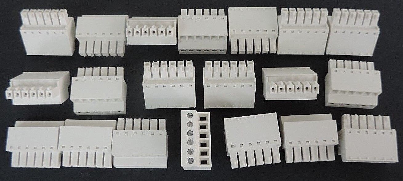 LOT OF 20 NEW TELEMECANIQUE STBXTS1100 6PT I/O SCREW CONN KIT ADVANTYS STB