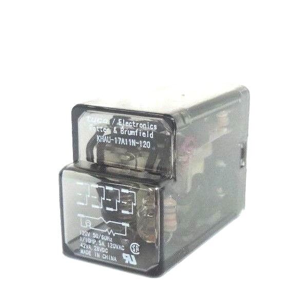 TYCO / POTTER & BRUMFIELD KHAU-17A11N-120 RELAY 120V, 50/60HZ, KHAU17A11N120
