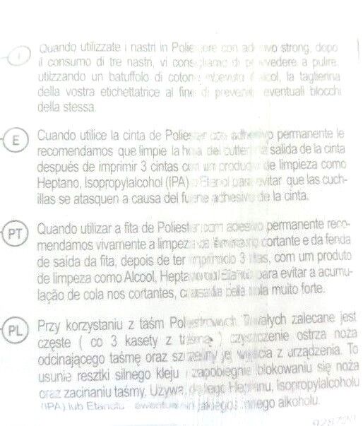 NEW RHINO 18484 PERMANENT POLYESTER BLACK AND WHITE TAPE 3/4"X18'