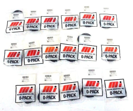 LOT OF 17 NEW MOTION INDUSTRIES 00619851 O-PACKS 125 BUNA (17 BAGS OF 5)