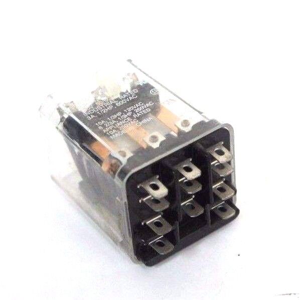 LOT OF 2 POTTER & BRUMFIELD KUP-14A45-120 RELAYS 120V, 50/60HZ, KUP14A45120