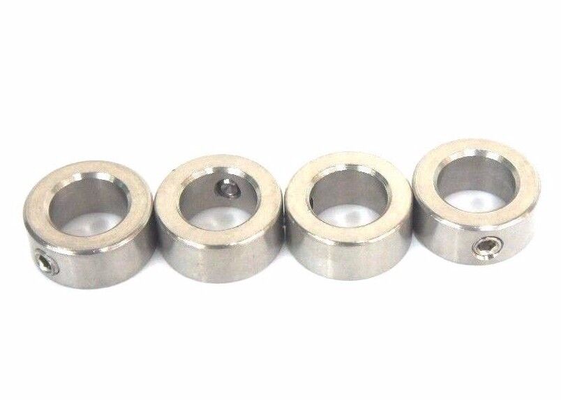 LOT OF 4 NEW RULAND 3/4'' SHAFT COLLARS WITH SET SCREWS
