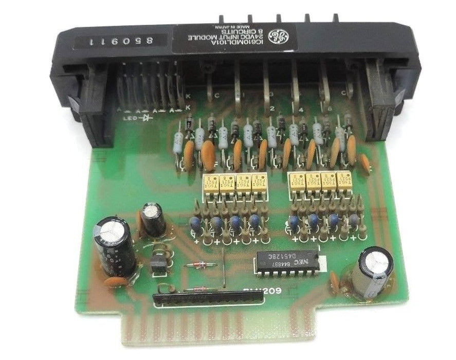 GENERAL ELECTRIC IC610MDL101A 24VDC INPUT MODULE 8 CIRCUITS