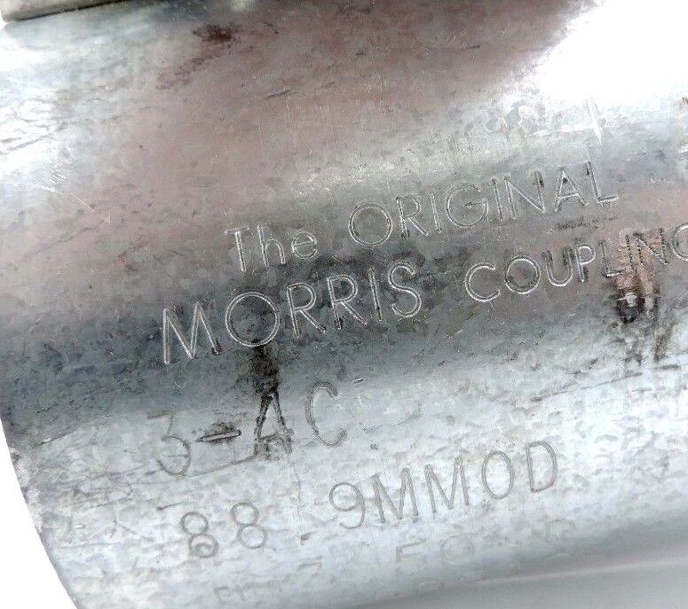 NEW MORRIS 3-4C COUPLING 88.9MMOD FITS 3.50 "OD