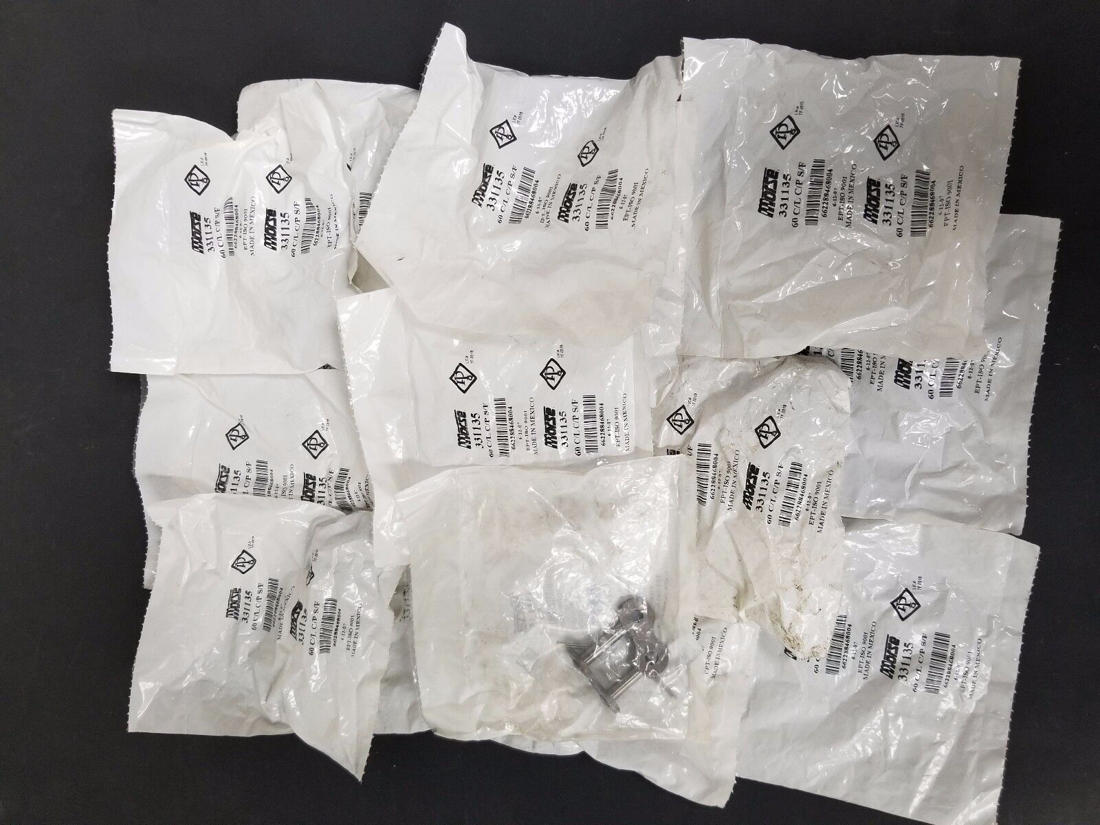 LOT OF 17 NEW MORSE 331135 ROLLER CHAIN LINKS 60 C/L C/P S/F