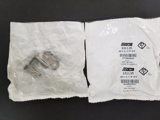 LOT OF 17 NEW MORSE 331135 ROLLER CHAIN LINKS 60 C/L C/P S/F