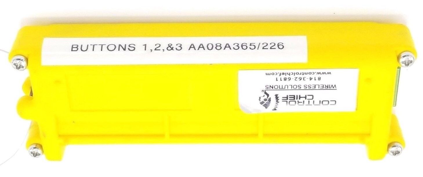 CONTROL CHIEF 1,2, & 3 SC COPY MODULE AA08A365/226