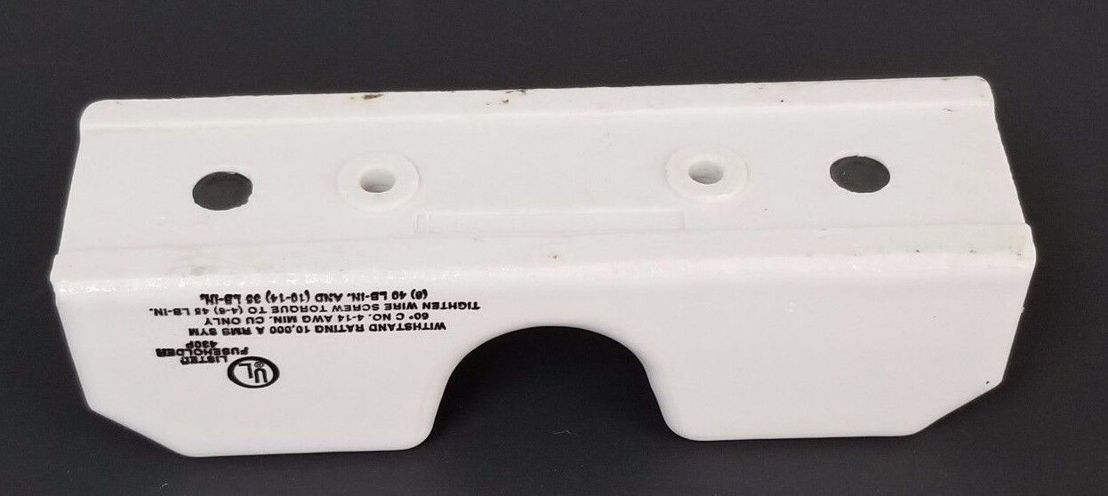 BUSSMANN 2611 CERAMIC FUSE BLOCK 60A, 600V