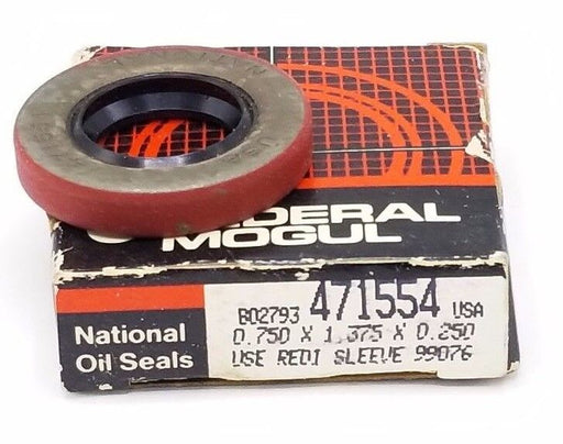 NIB FEDERAL MOGUL 471554 OIL SEAL 0.750 X 1.375 X 0.250