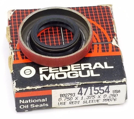 NIB FEDERAL MOGUL 471554 OIL SEAL 0.750 X 1.375 X 0.250