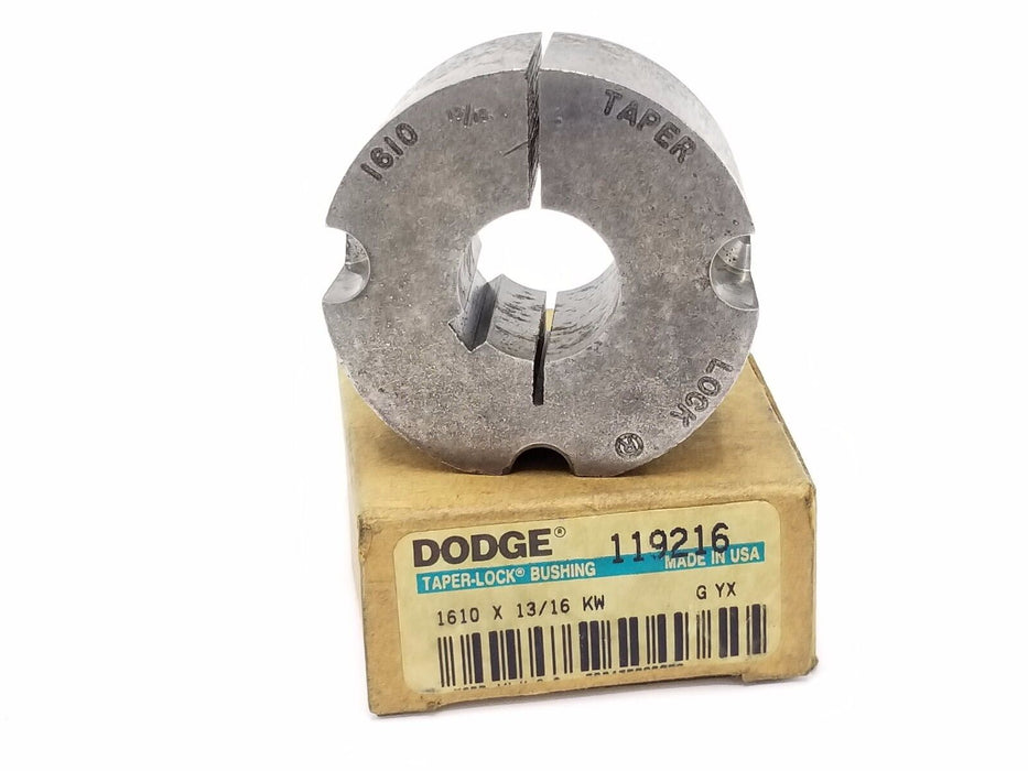 NIB DODGE 119216 TAPER-LOCK BUSHING 1610 X 13/16 KW