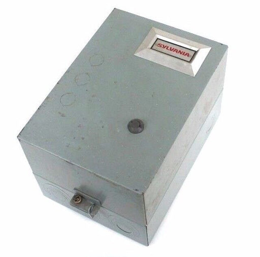 SYLVANIA T13U03A TYPE TM SIZE 00 NON REVERSING STARTER 9A 460-575V W/ ENCLOSURE